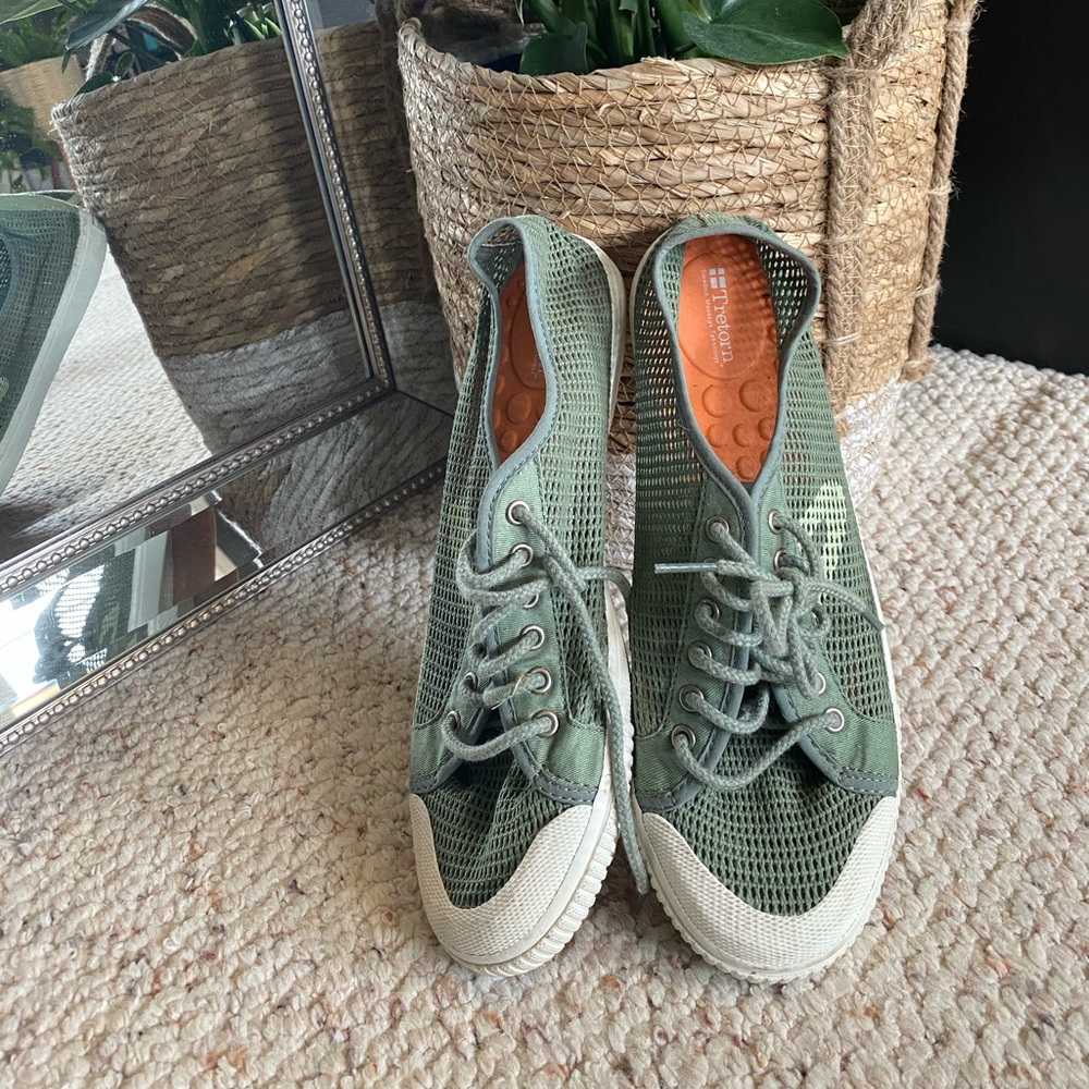 Tretorn Green Sneakers